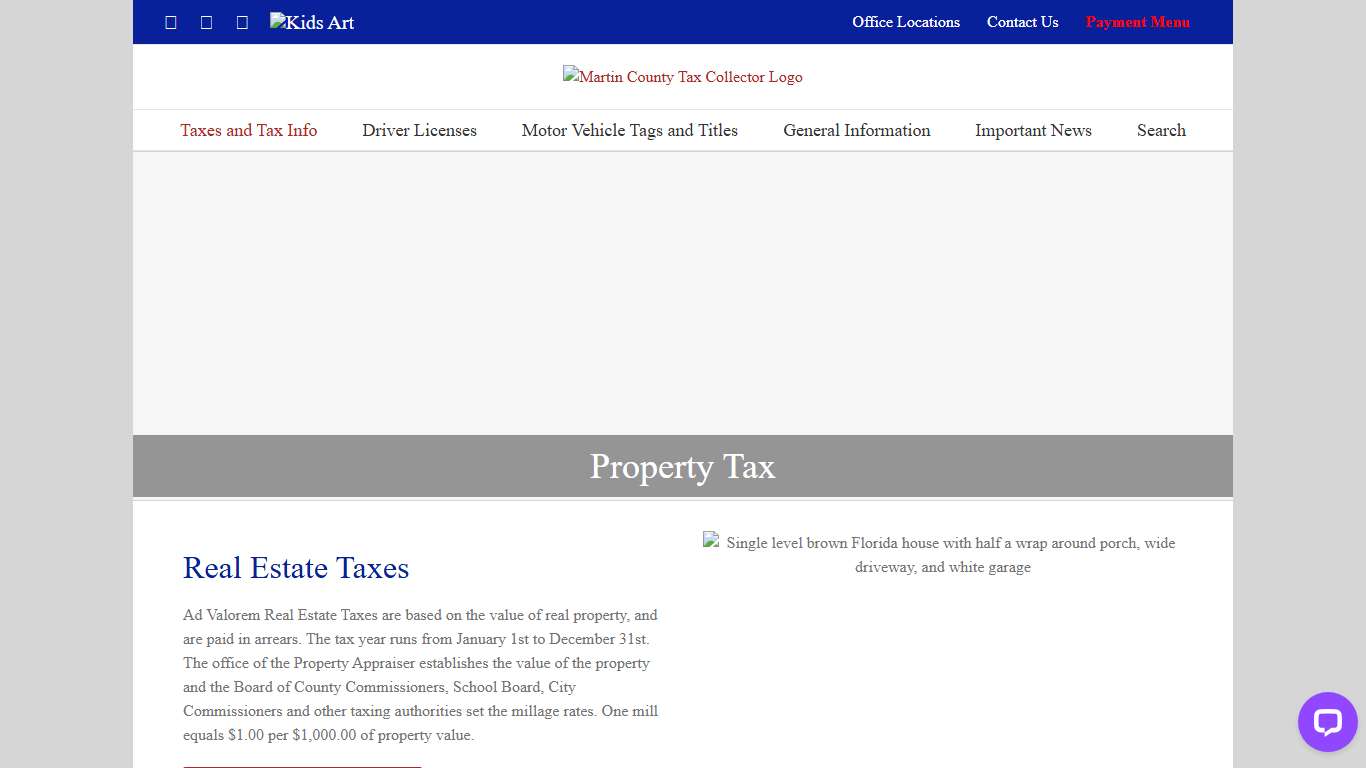 Property Tax - Martin County Tax Collector
